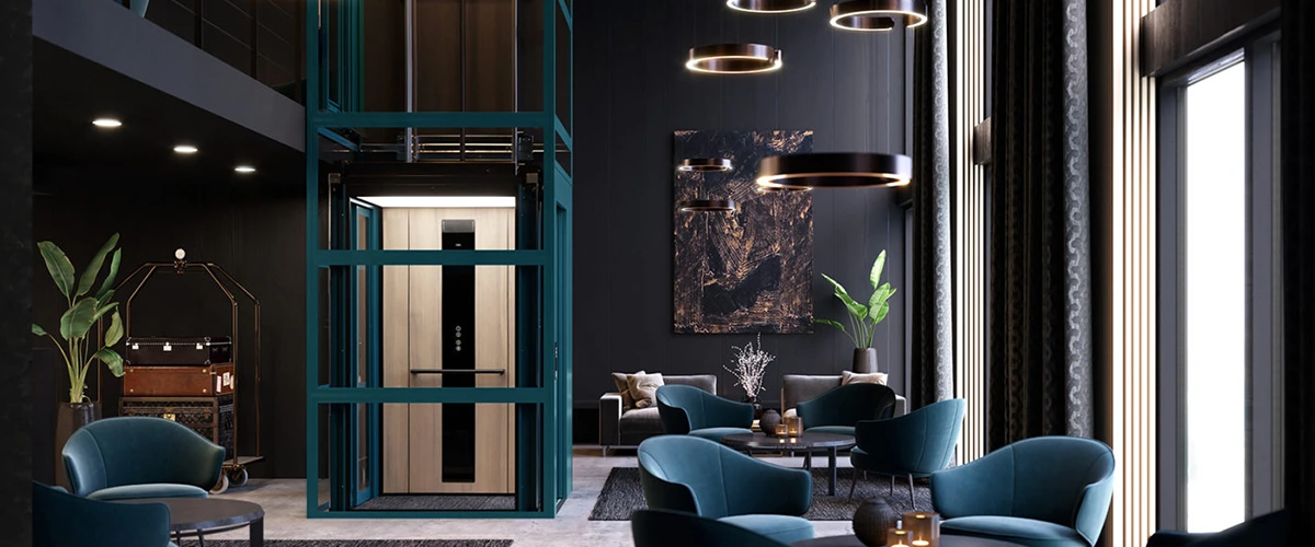 Omega Lift Services Cibes C1 lifts Edinburgh, Scotland