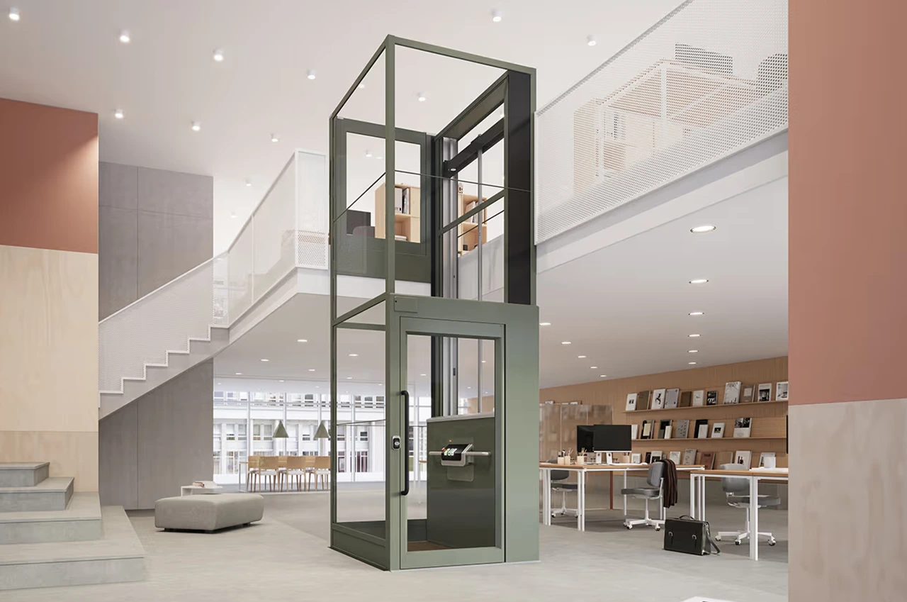 Omega Lift Services platform lifts Cibes Cloud Plus Edinburgh, Scotland