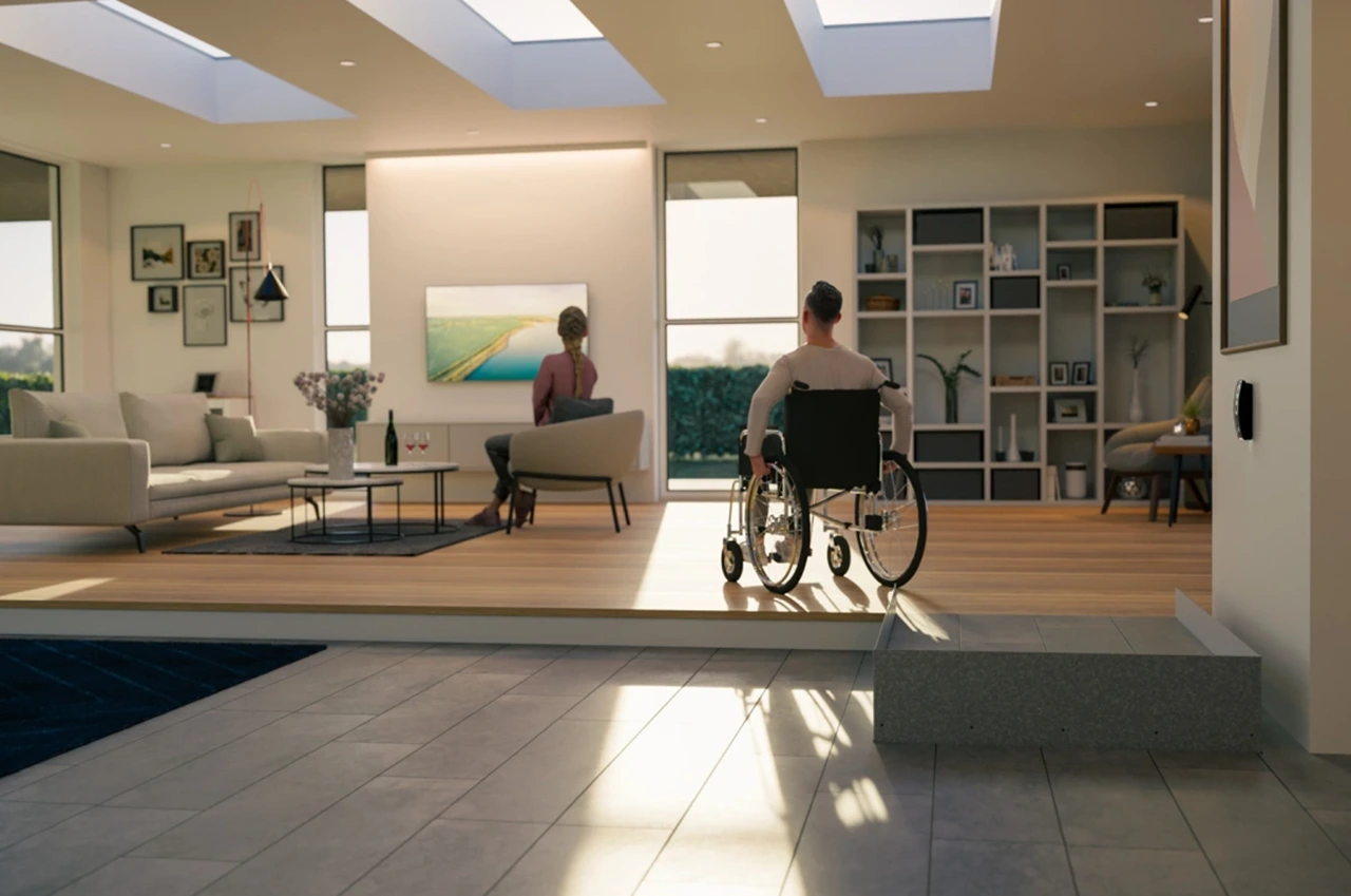 Omega Lift Services platform lifts Liftup HDN Edinburgh, Scotland